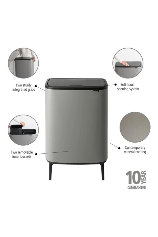 Brabantia Bo Hi 2 X 30L Touch Bin -Brabantia Shop 292739s2 scaled